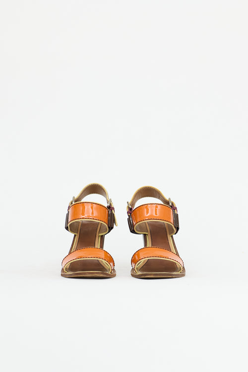 Prada SS 2005 Patent Sandal