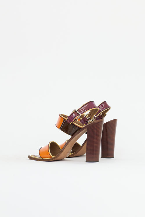 Prada SS 2005 Patent Sandal