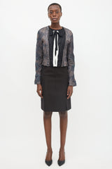 Prada SS 2009 Printed Jacket