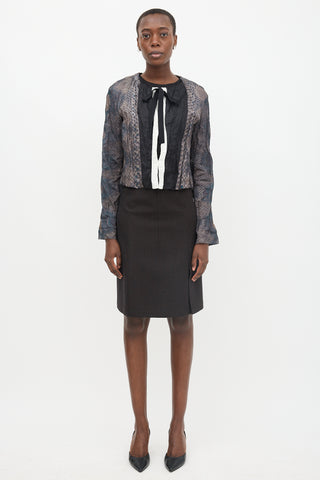 Prada SS 2009 Printed Jacket