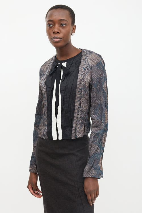 Prada SS 2009 Printed Jacket