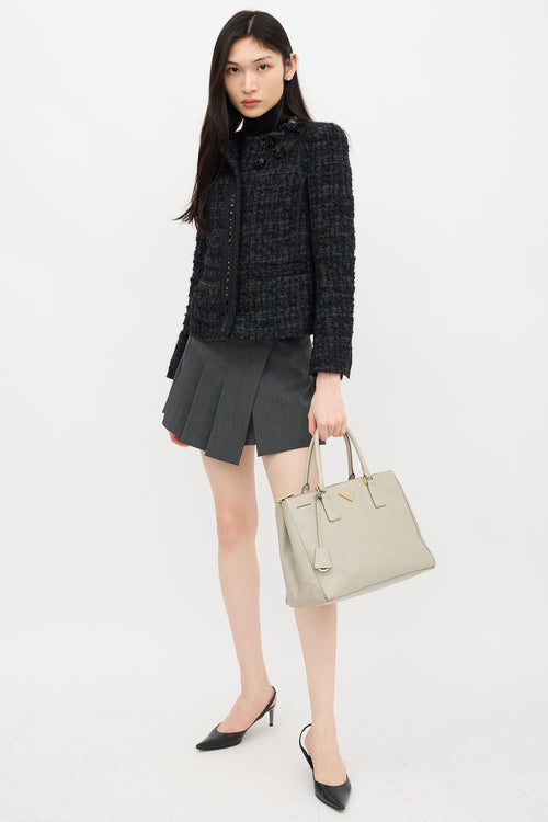 Prada Saffiano Leather Galleria Bag