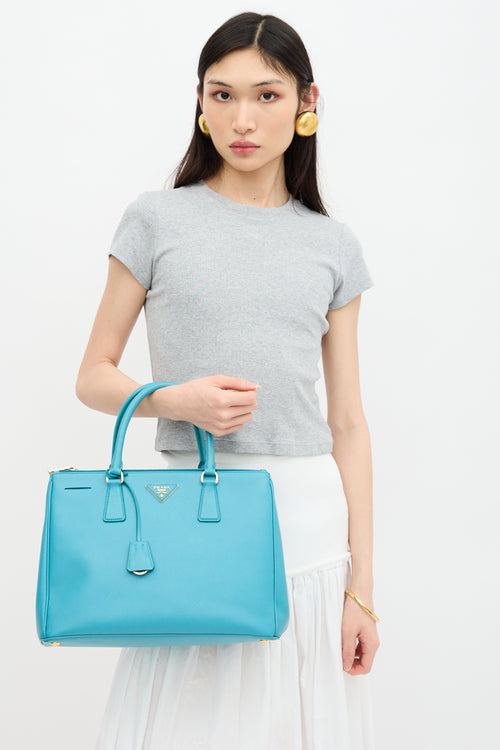 Saffiano Leather Galleria Bag