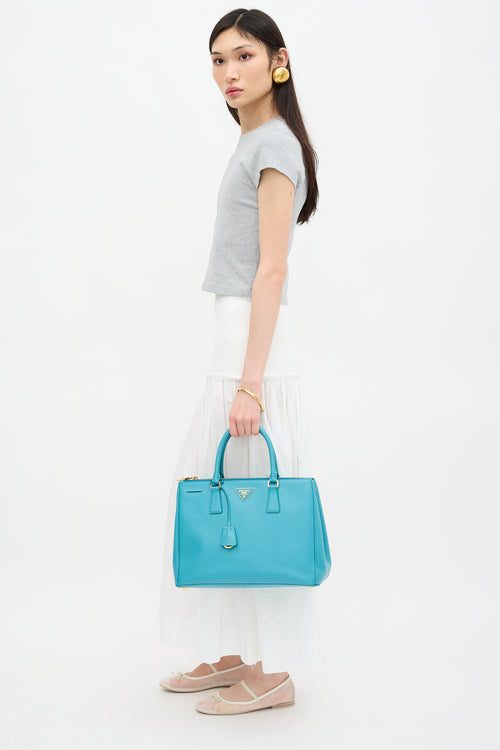 Saffiano Leather Galleria Bag