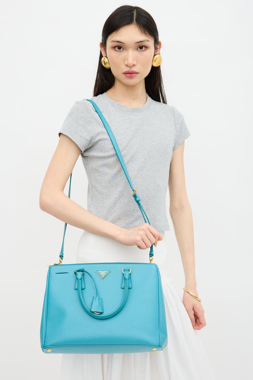 Saffiano Leather Galleria Bag
