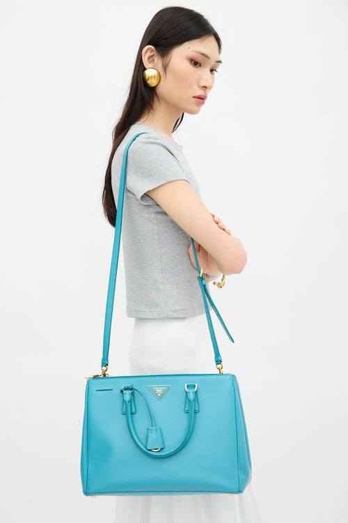 Saffiano Leather Galleria Bag