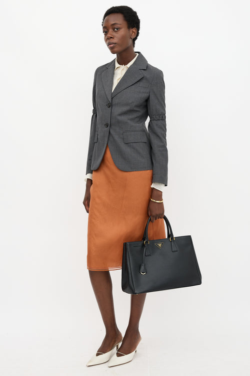 Prada Saffiano Leather Galleria Bag