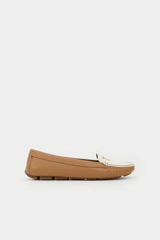 Prada Saffiano Leather Logo Loafer