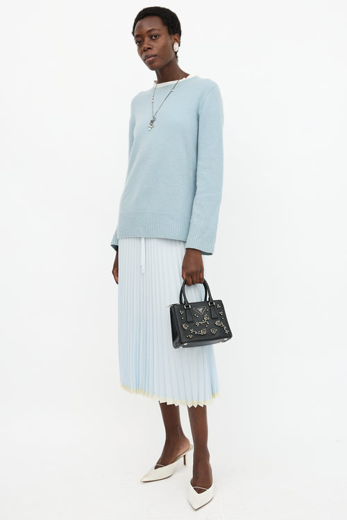 Prada Saffiano Leather Mini Galleria Lux Bag