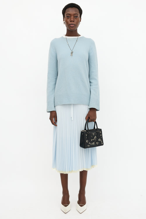 Prada Saffiano Leather Mini Galleria Lux Bag