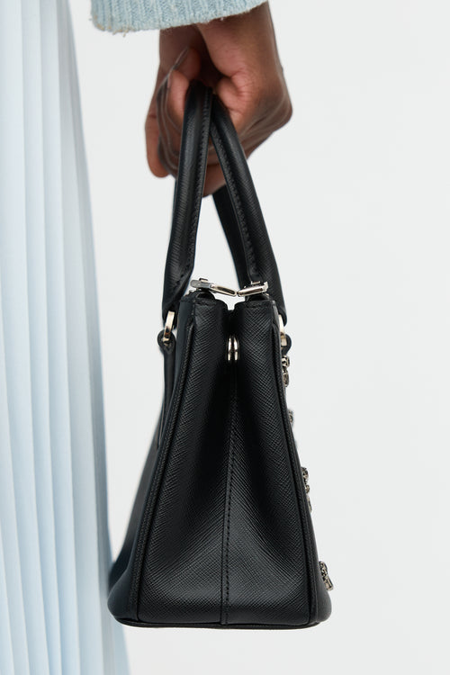 Prada Saffiano Leather Mini Galleria Lux Bag