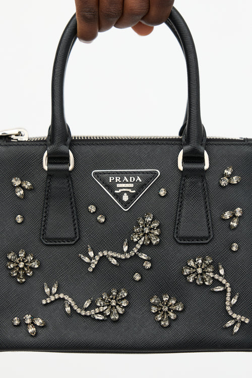 Prada Saffiano Leather Mini Galleria Lux Bag