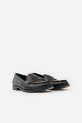 Prada Saffiano Leather Penny Loafer