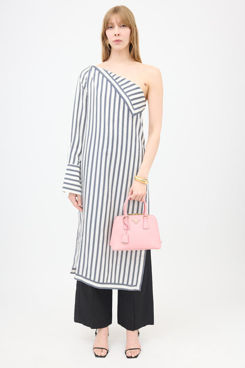 Prada Saffiano Leather Small Promenade Bag