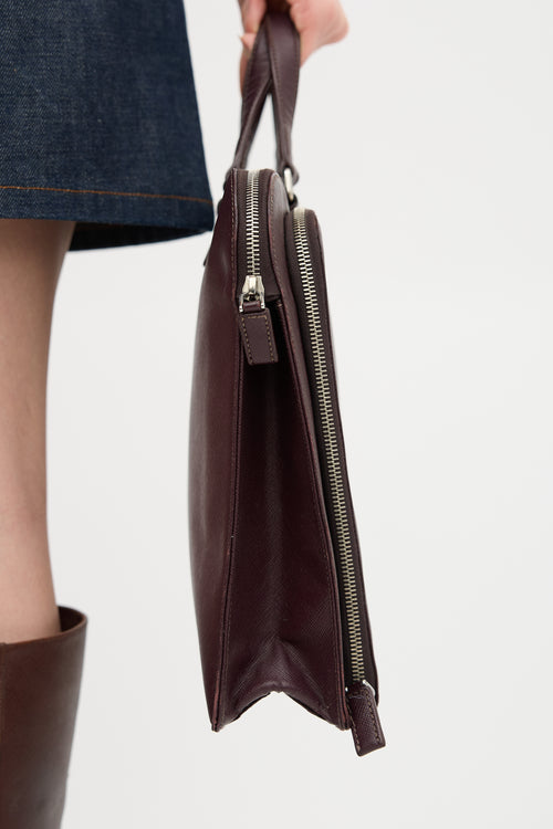 Prada Saffiano Leather Briefcase