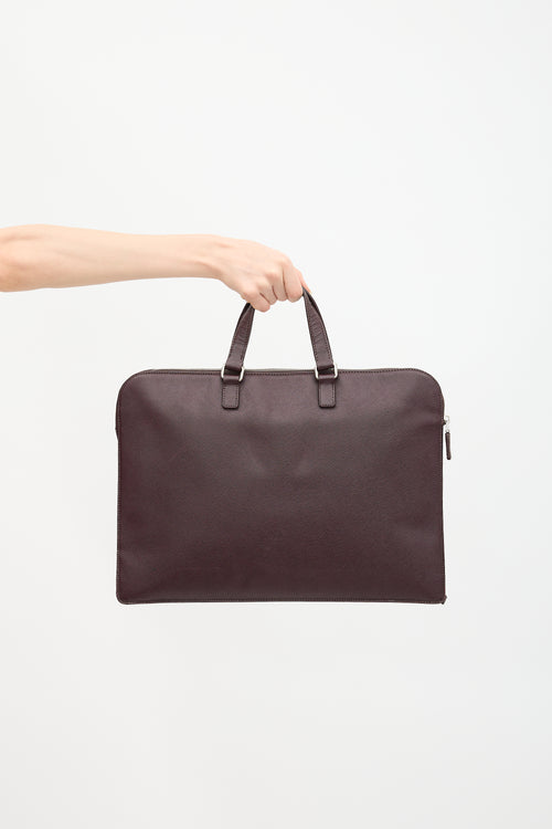 Prada Saffiano Leather Briefcase