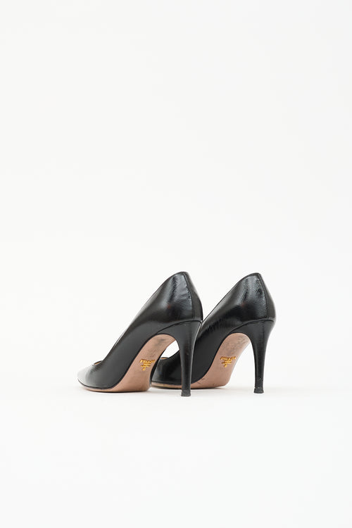 Prada Saffiano Leather Pump