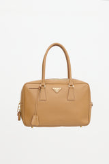 Prada Saffiano Leather Bauletto Bag