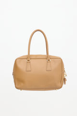 Prada Saffiano Leather Bauletto Bag