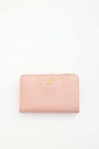 Prada Saffiano Leather Bifold Wallet