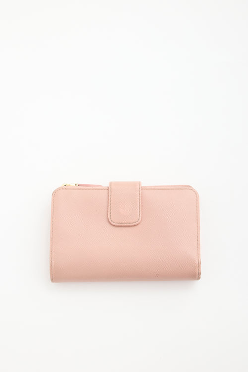 Prada Saffiano Leather Bifold Wallet