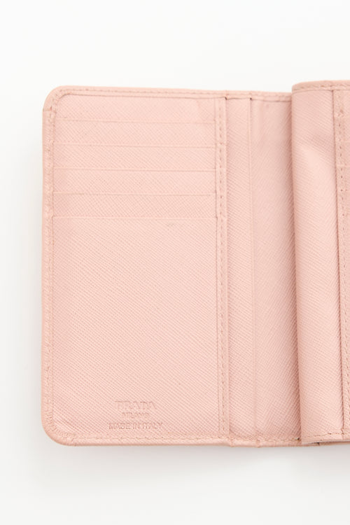 Prada Saffiano Leather Bifold Wallet