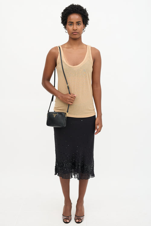 Prada Saffiano Leather Camera Bag