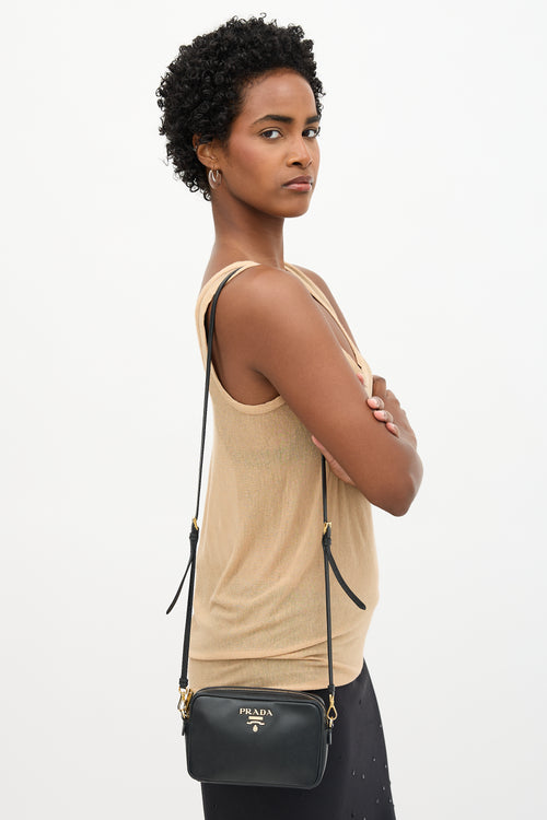 Prada Saffiano Leather Camera Bag