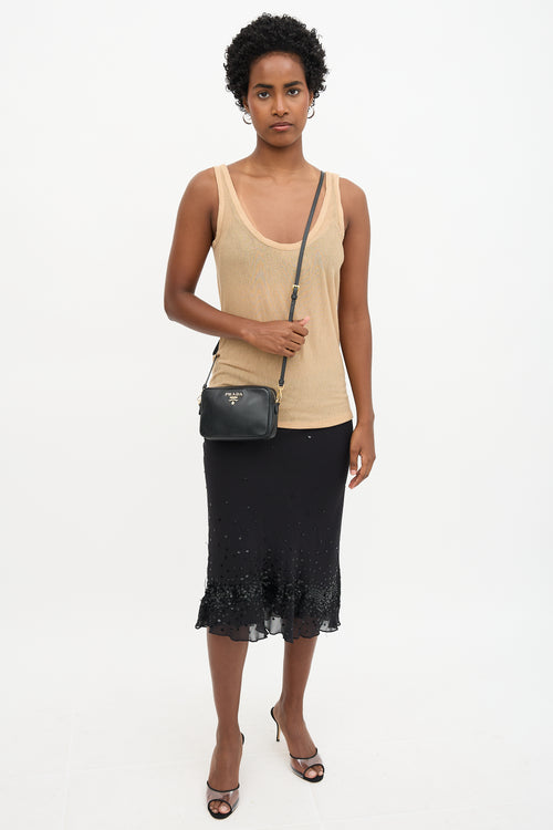 Prada Saffiano Leather Camera Bag