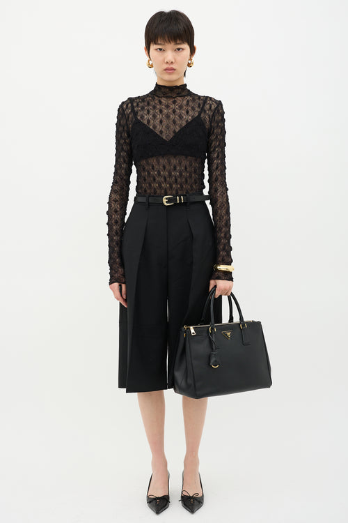 Prada Saffiano Leather Galleria Bag