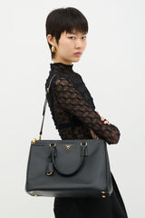 Prada Saffiano Leather Galleria Bag