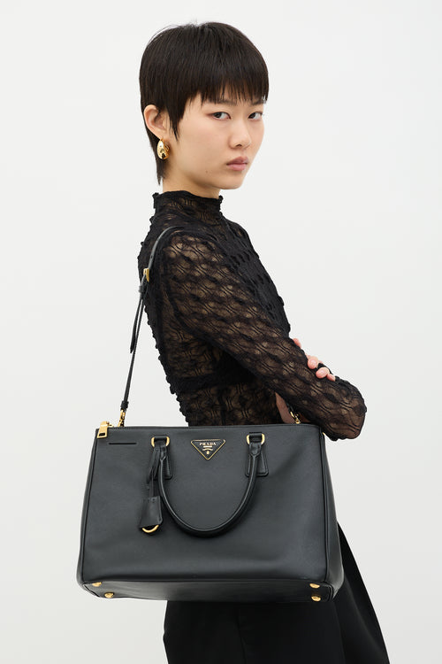 Prada Saffiano Leather Galleria Bag