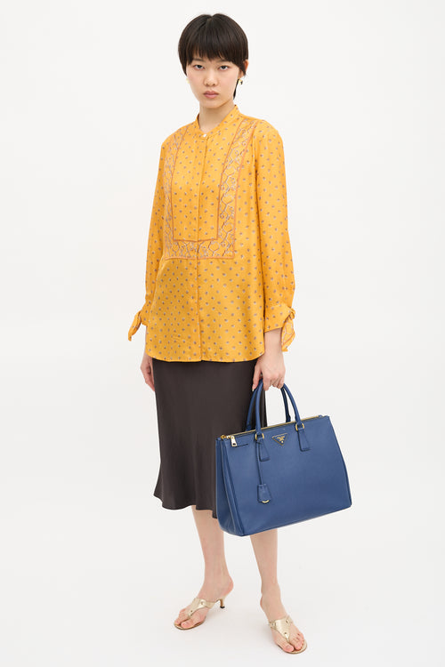 Prada Saffiano Leather Galleria Bag