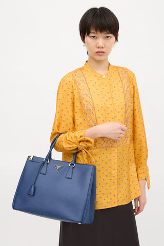 Prada Saffiano Leather Galleria Bag