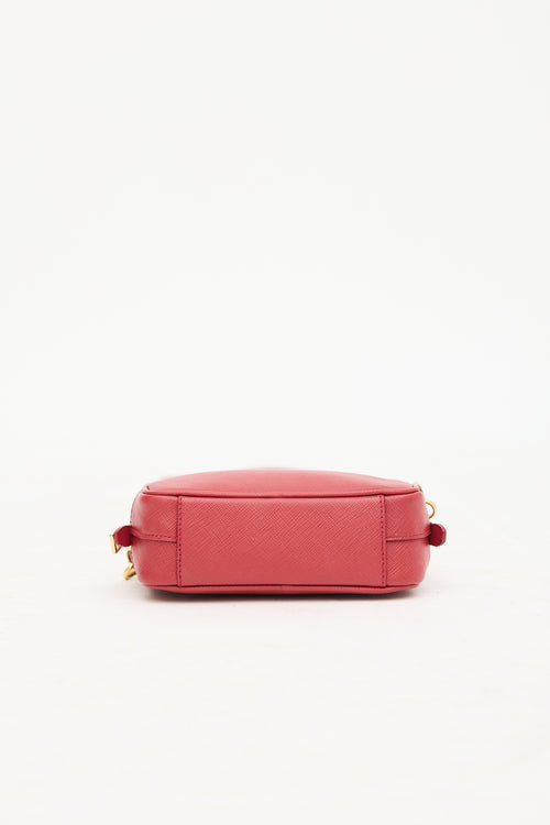 Prada Saffiano Leather Mini Camera Bag