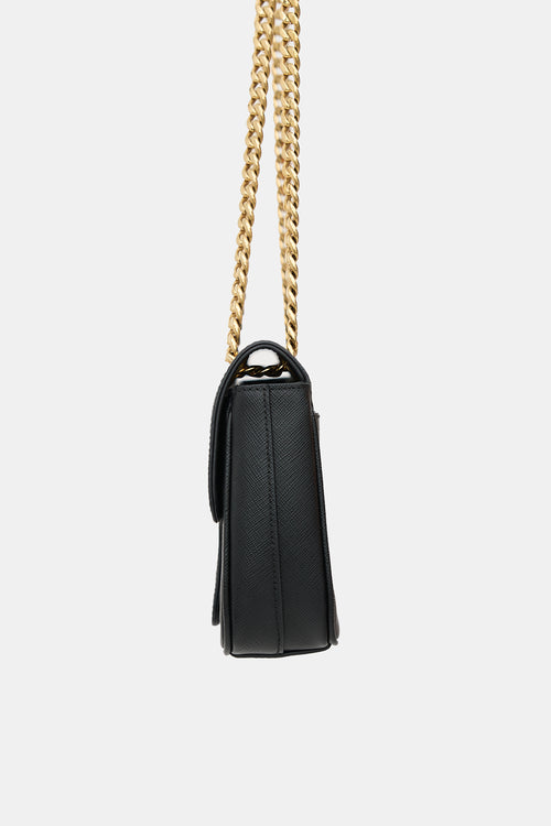 Prada Saffiano Leather Pattina Flap Bag