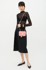 Prada Saffiano Leather Sound Lock Bag