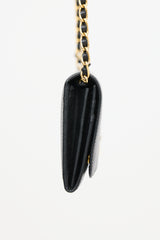 Prada Saffiano Leather Wallet On Chain