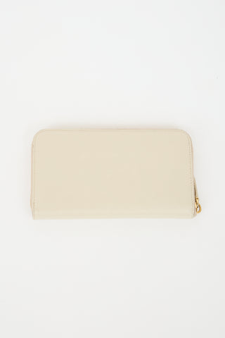 Prada Saffiano Leather Zip Wallet