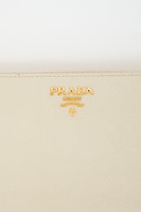 Prada Saffiano Leather Zip Wallet