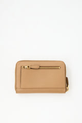 Prada Saffiano Leather Zip Wallet