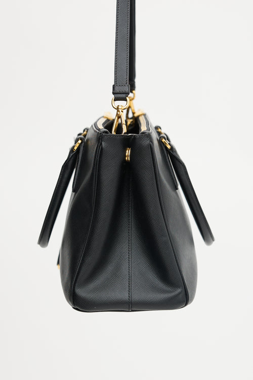 Prada Saffiano Small Galleria Tote Bag