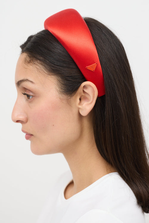 Prada Satin Headband