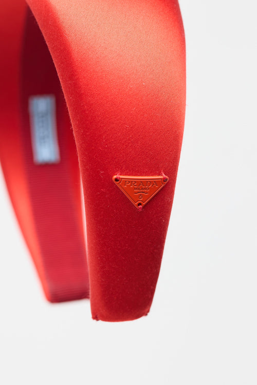 Prada Satin Headband