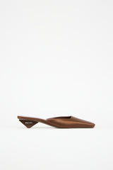 Prada // Satin Square Toe Mule – VSP Consignment