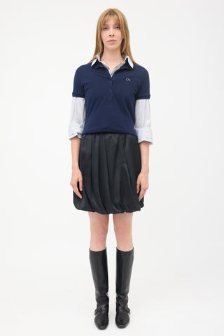 Prada Satin Bubble Skirt