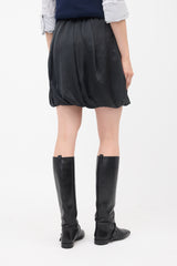 Prada Satin Bubble Skirt