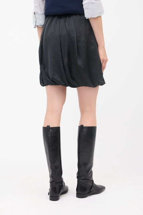Prada Satin Bubble Skirt