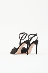 Prada Satin Knotted Sandal