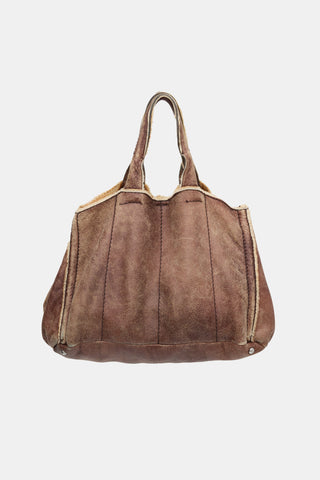 Prada Shearling Tote Bag